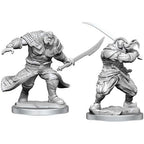 Magic The Gathering Unpainted Miniatures Zurgo Helmsmasher & Unyielding Krumar W4