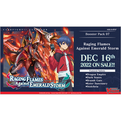 Cardfight Vanguard will+Dress: Raging Flames Against Emerald Storm Booster Box