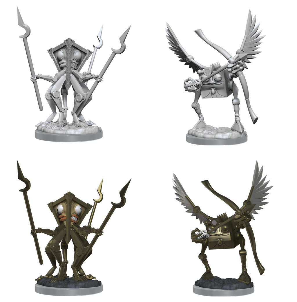 Wizkids Dungeons & Dragons Nolzur`s Marvelous Unpainted Miniatures Modrons WZK90422