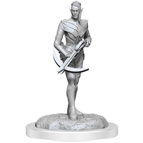 Wizkids Dungeons & Dragons Nolzur`s Marvelous Unpainted Miniatures W18 Drow Fighters WZK90525