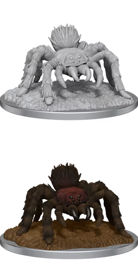 WizKids Dungeons and Dragons Deep Cuts Unpainted Miniatures W18 Giant Spider WZK90531