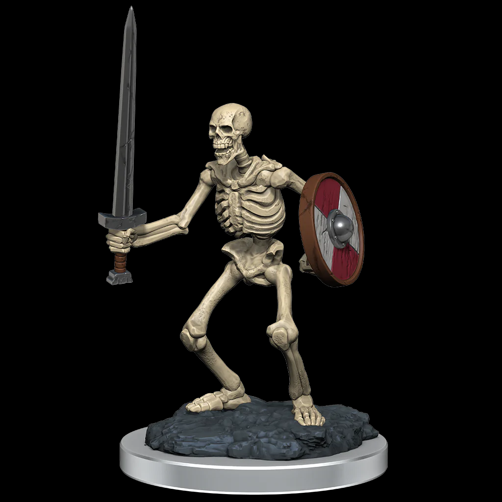 Wizkids Dungeons And Dragons Deep Cuts Unpainted Miniatures W18 Skeletons WZK90533