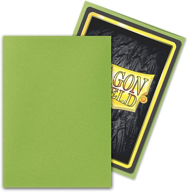 Dragon Shield Sleeves Standard Matte Lime 100 Ct ATM11038