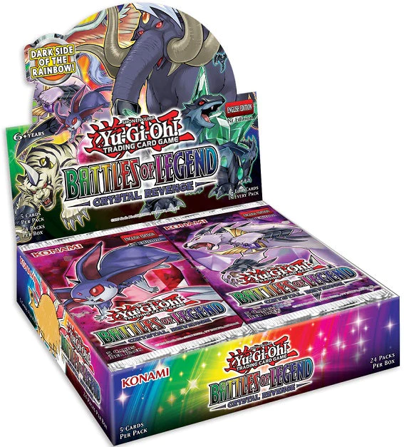Yu-Gi-Oh!: Battles of Legend: Crystal Revenge Booster Display (24)