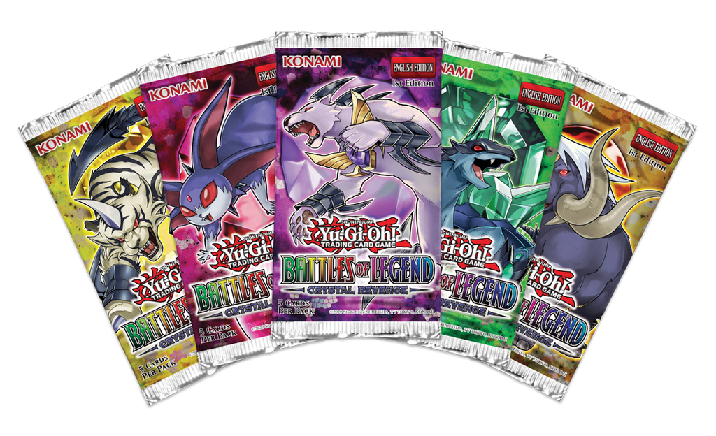 Yu-Gi-Oh!: Battles of Legend: Crystal Revenge Booster Display (24)