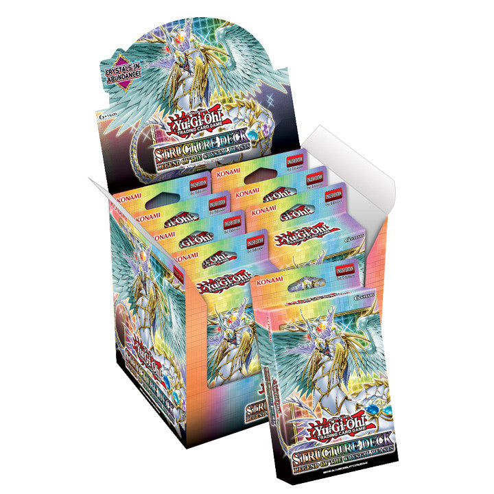 Yu-Gi-Oh Legend of the Crystal Beasts Structure Deck Display (Single Pack)