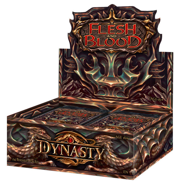 Flesh and Blood TCG: Dynasty Booster Display