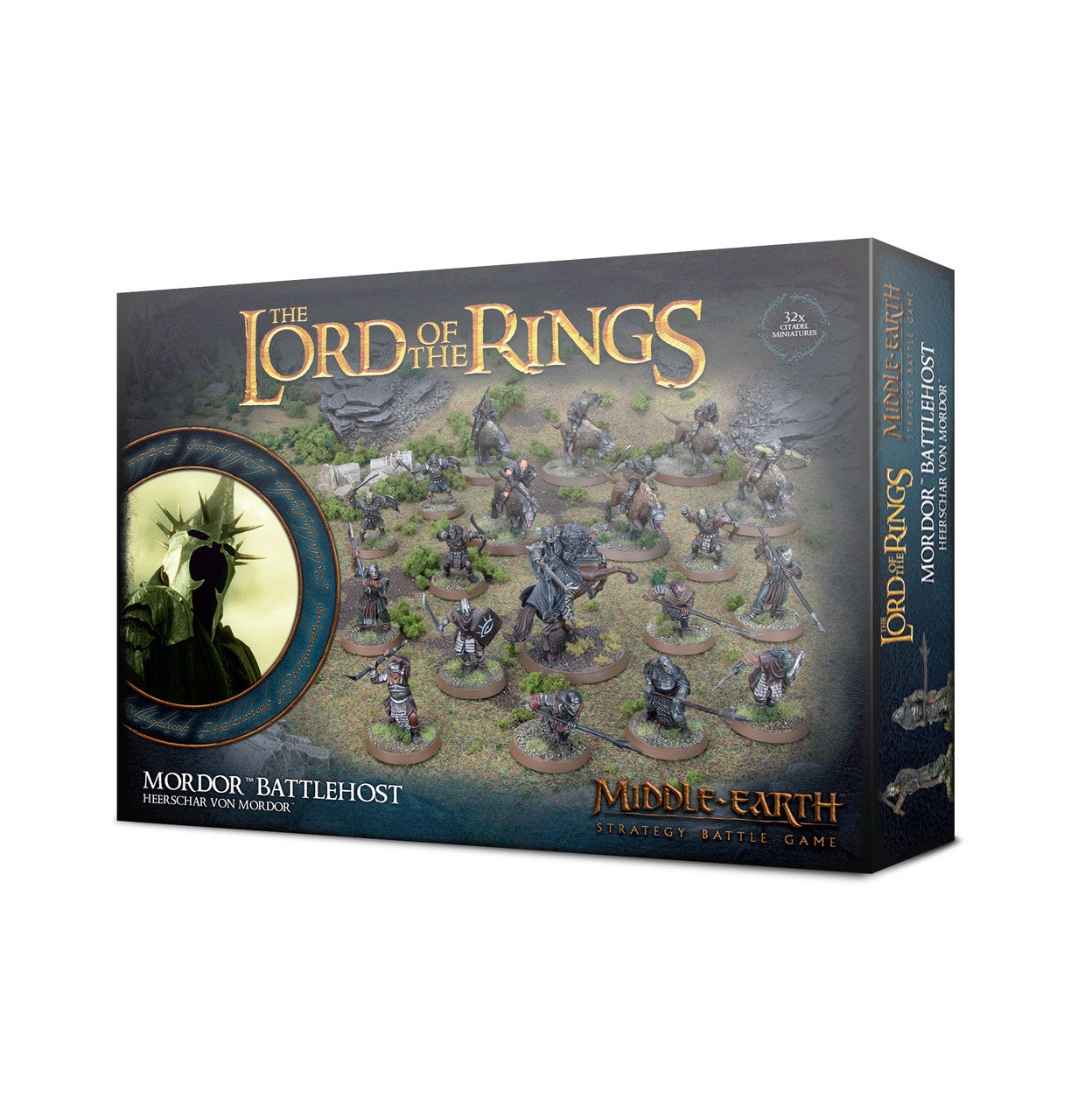 Games Workshop Middle Earth Lord of the Rings Strategy Battle Game Mordor Battlehost 30-73