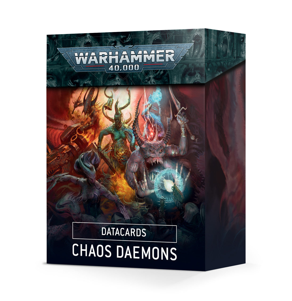 Games Workshop Warhammer 40K Datacards Chaos Daemons English 97-04