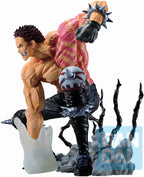 One Piece Charlotte Katakuri Duel Memories Anime Static Figure Uses his Mochi Fruit Powers to Transform His Hand Into Mochi Figure Bandai Spirits 63608