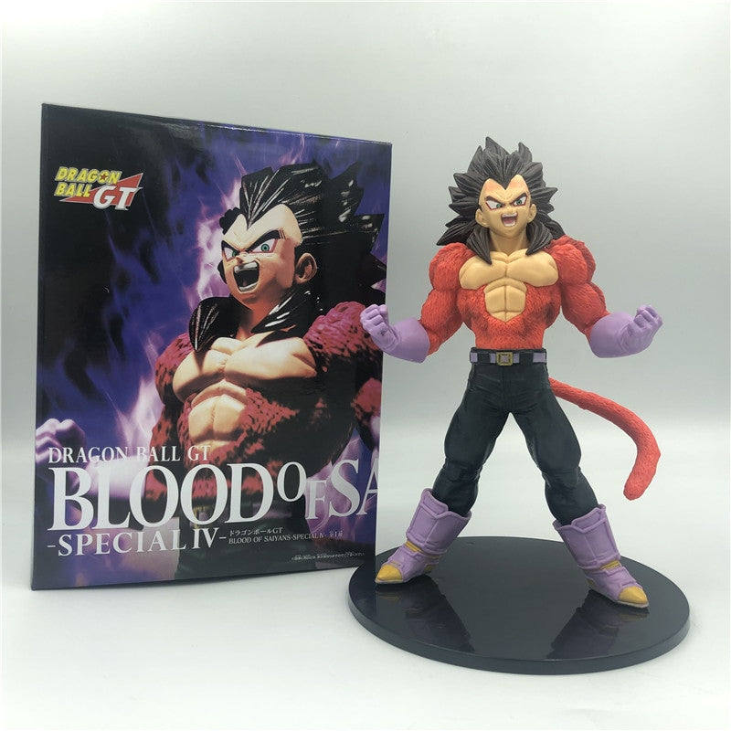 Banpresto 39415 Dragon Ball GT - Blood of Saiyans Special IV Figure Super Saiyan 4 Vegeta,Multicolor