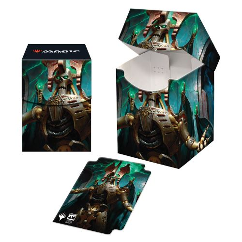 Deckbox: PRO 100+ MTG- Warhammer 40k Commander- Szarekh, the Silent King ULPDBM19440