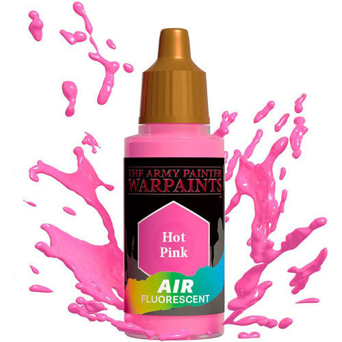 The Army Painter Warpaints Air Fluorescent Hot Pink Non Toxic Acrylic Paints 18ml AW1506