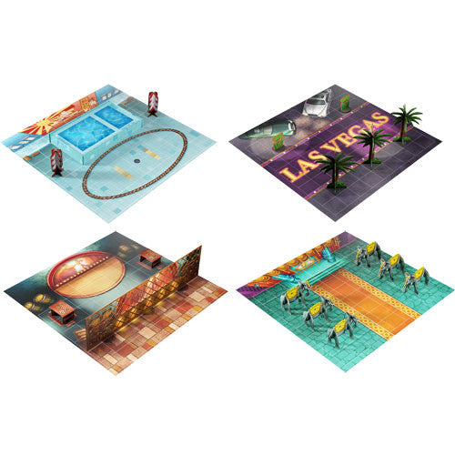 Street Fighter: The Miniatures Game  Map Pack JASMGSF10