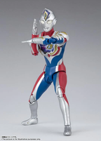 S.H. Figuarts Ultraman Decker Flash Type, Approx. 5.9 inches (150 mm), ABS & PVC Pre-Painted Action Figure
