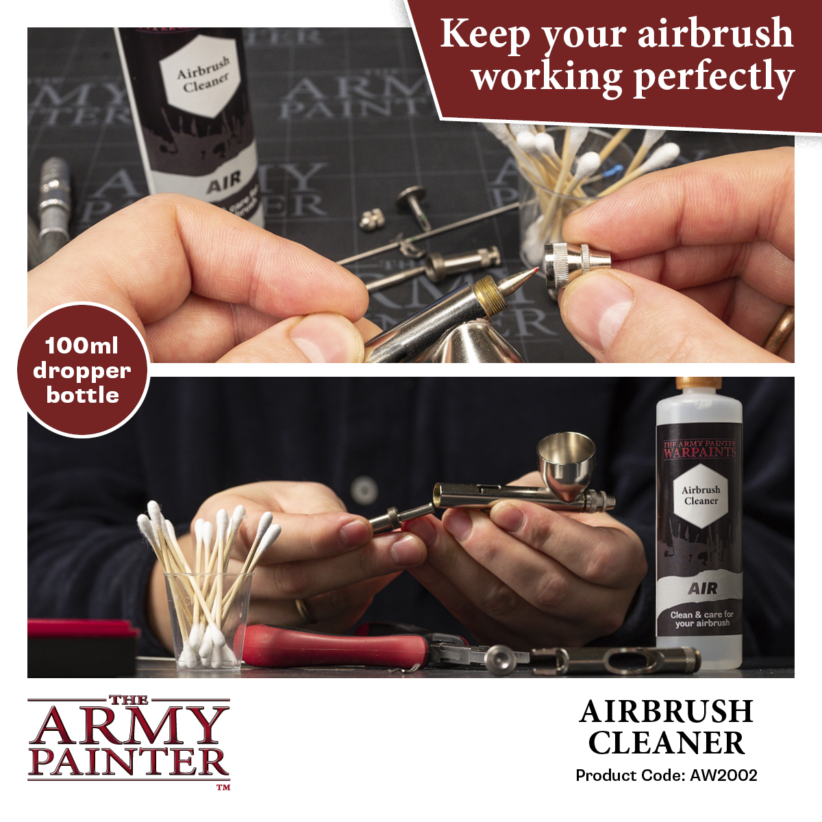 The Army Painter Airbrush Cleaner 100ml AMYAW2002