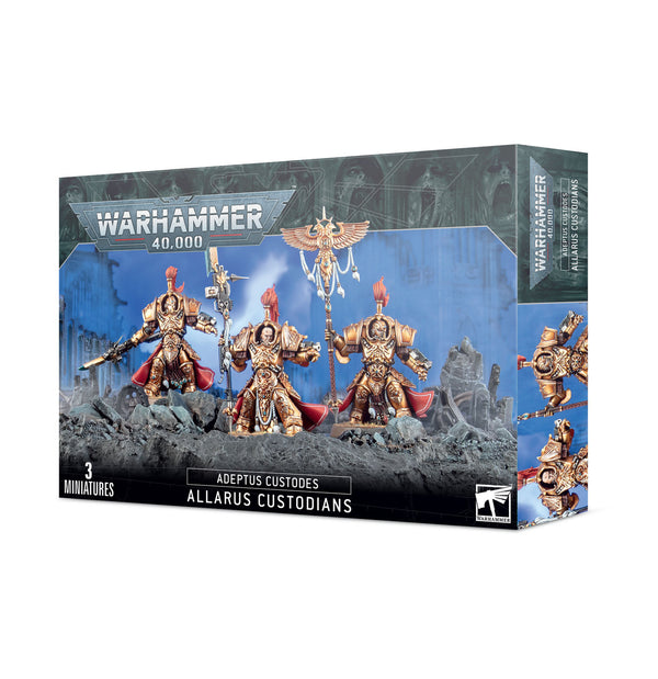 Games Workshop Warhammer 40K Adeptus Custodes Allarus Custodian Miniature 01-13
