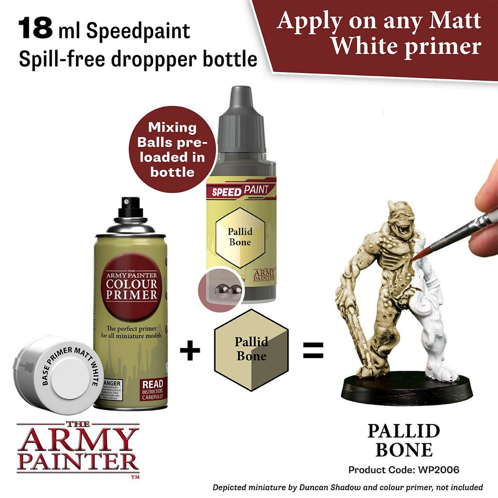 The Army Painter Speedpaint 2.0 Pallid Bone 18ml/0.6oz WP2006