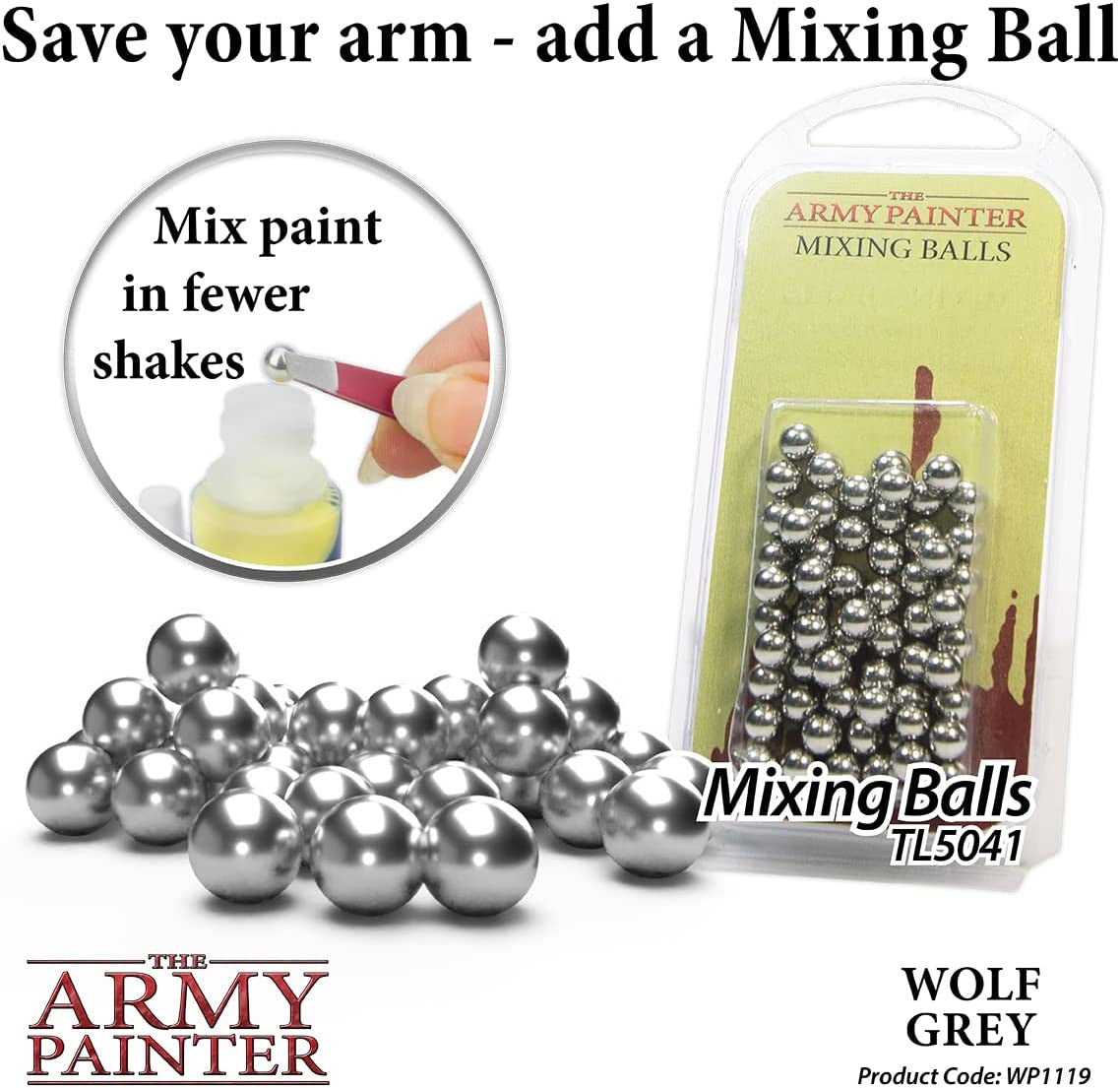 The Army Painter Warpaint Wolf Grey Non Toxic Acrylic Paints 18ml WP1119