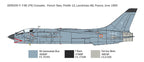 Italeri 1456 Vought F-8E Crusader 1/72 Scale Plastic Model Kit