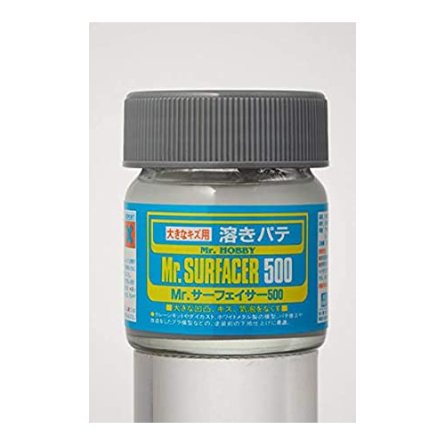 Mr. Surfacer 500 NET.40ml Bottle Gundam Hobby