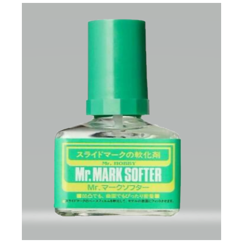 Mrâ€“Ãºark Setter&Softer Bundle.Curved Plastic Toy Models Adhesive Decals Quick Arrive