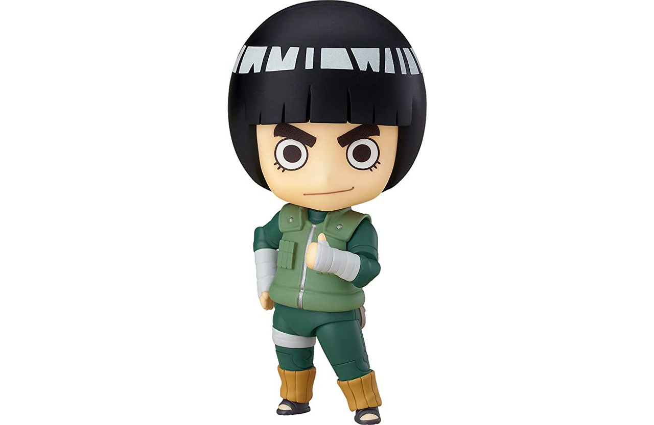 Good Smile Naruto Shippuden: Rock Lee Nendoroid Action Figure, Multicolor