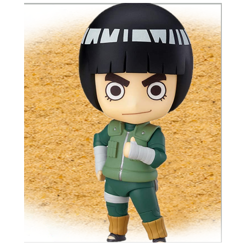 Good Smile Naruto Shippuden: Rock Lee Nendoroid Action Figure, Multicolor