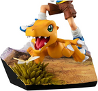 MEGAHOUSE CORPORATION GEM SER Digimon ADV TAI & AUGUMON 20TH ANN PVC Statue UTCMH82805R