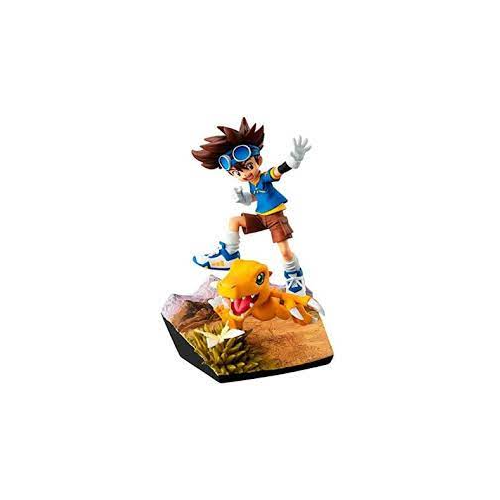 MEGAHOUSE CORPORATION GEM SER Digimon ADV TAI & AUGUMON 20TH ANN PVC Statue UTCMH82805R