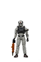 JOYTOY Action Figures 4-Inch Mech Maintenance Team Soldier Figure PVC Military Model Collection Toys (Team A)