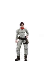 JOYTOY Action Figures 4-Inch Mech Maintenance Team Soldier Figure PVC Military Model Collection Toys (Team A)