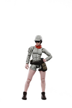 JOYTOY Action Figures 4-Inch Mech Maintenance Team Soldier Figure PVC Military Model Collection Toys (Team A)