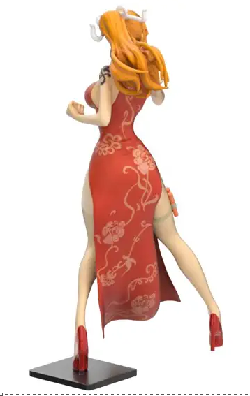 Banpresto ONE Piece Glitterï¼†GLAMOURS-NAMI KUNG FU Style-(ver.A), Multiple Colors (BP17322)
