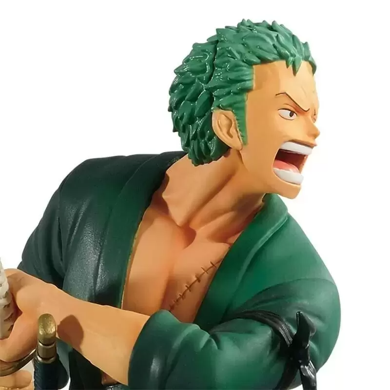 Banpresto ONE Piece Log File Selection-Fight-vol.1 Zoro Roronoa, Multiple Colors (BP16732)