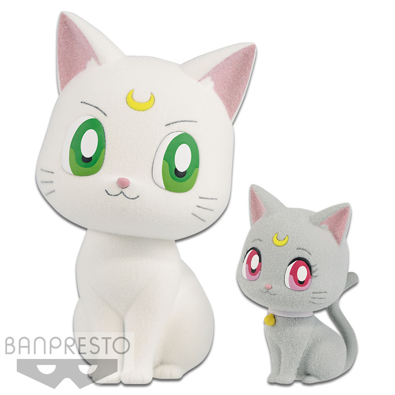 Banpresto The Movie [Sailor Moon Eternal] Fluffy Puffy~Luna/Artemis & Diana~(B:Artemis & Diana)