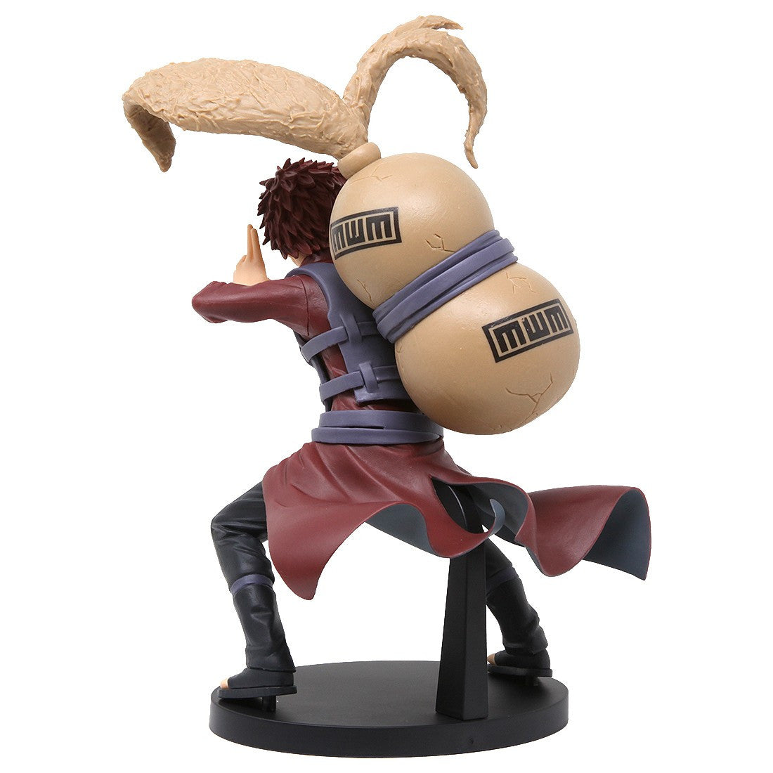 Banpresto Naruto Shippuden Vibration Stars-Gaara & Uzumaki Naruto-(A:Gaara), Multiple Colors (BP16844)