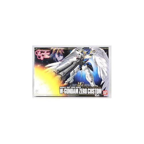 Bandai Hobby EW-01 Wing Gundam Zero Custom Endless Waltz 1/144 High Grade Fighting Action Kit