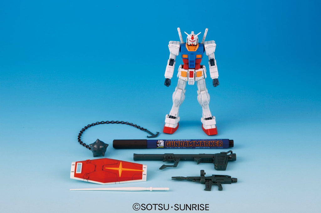 Bandai Hobby Gunpla Starter Set 2: Gundam Ver G30th, Bandai HGUC Action Figure