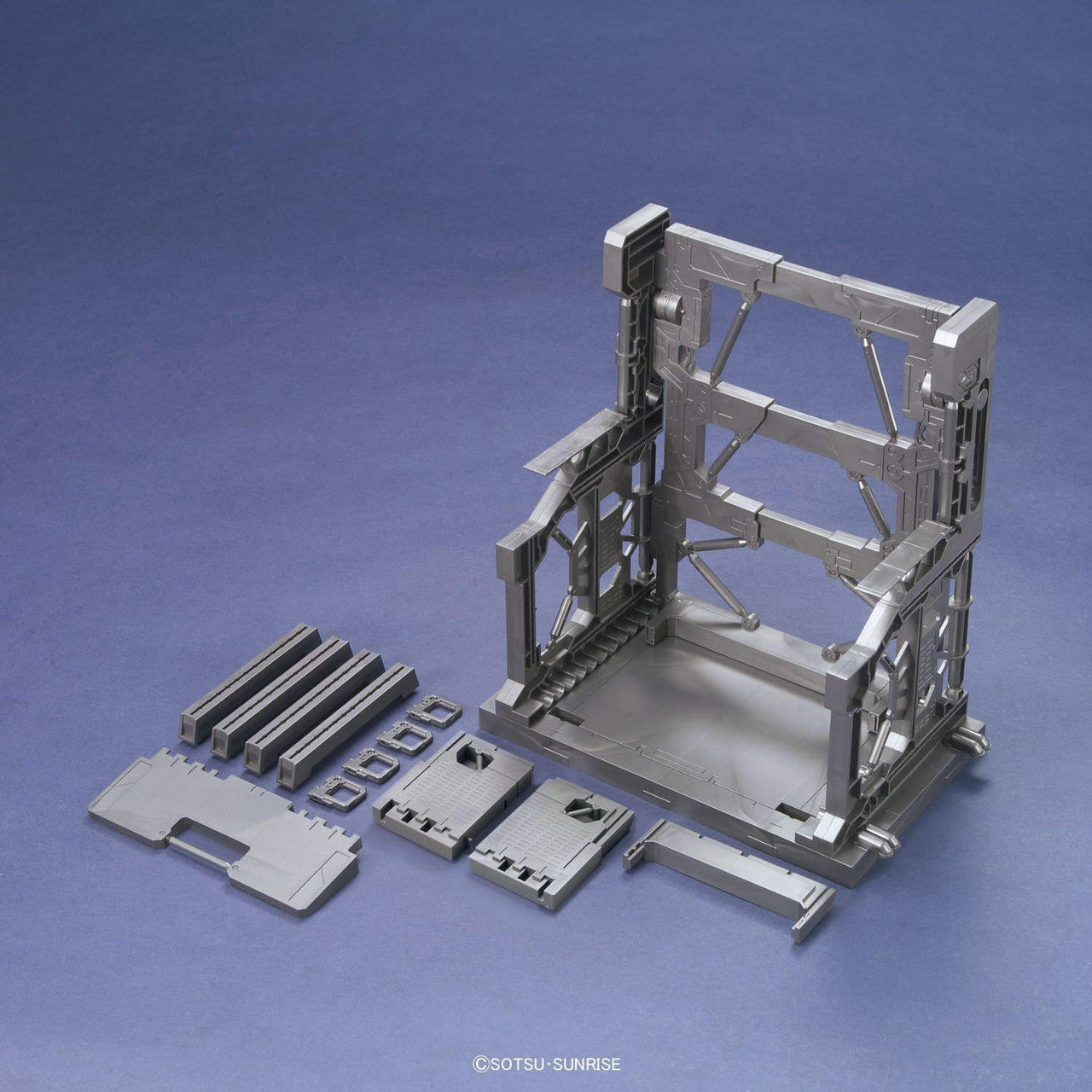 Builder's Parts System Base 001 (Gunmetal) Plastic Model