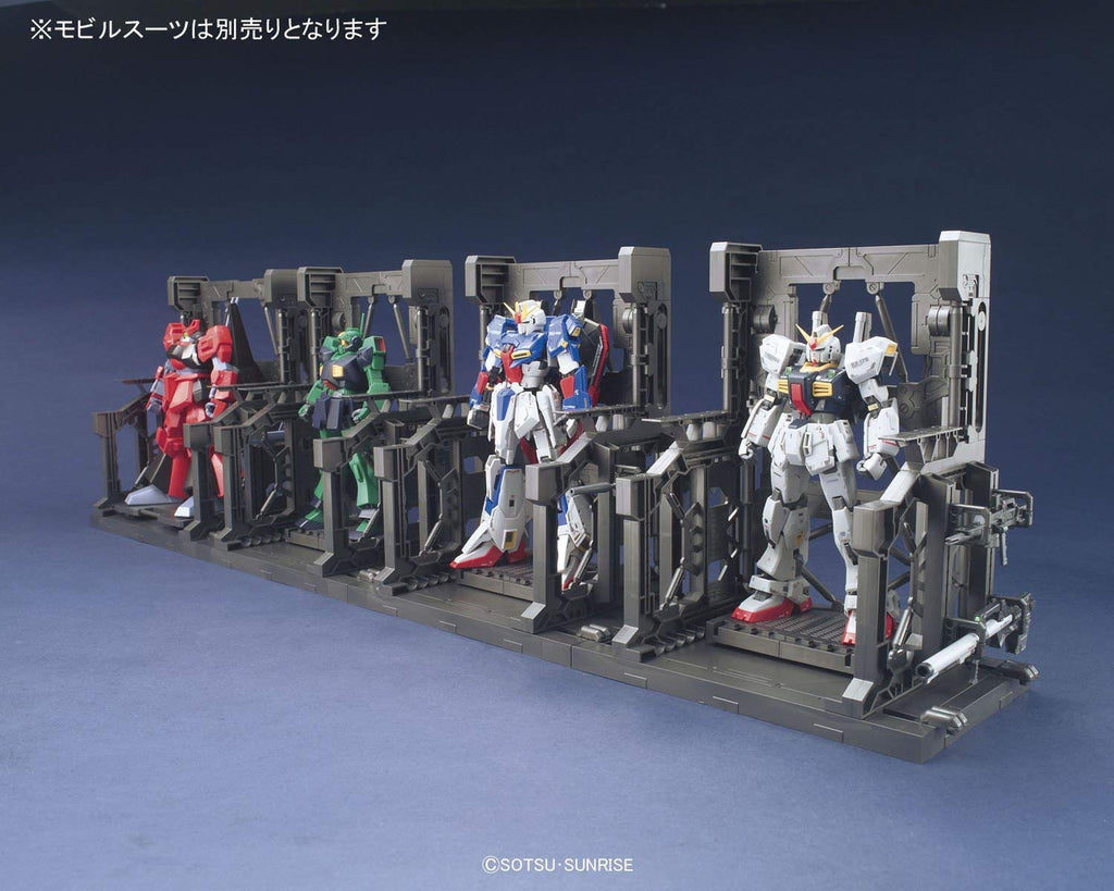 Builder's Parts System Base 001 (Gunmetal) Plastic Model