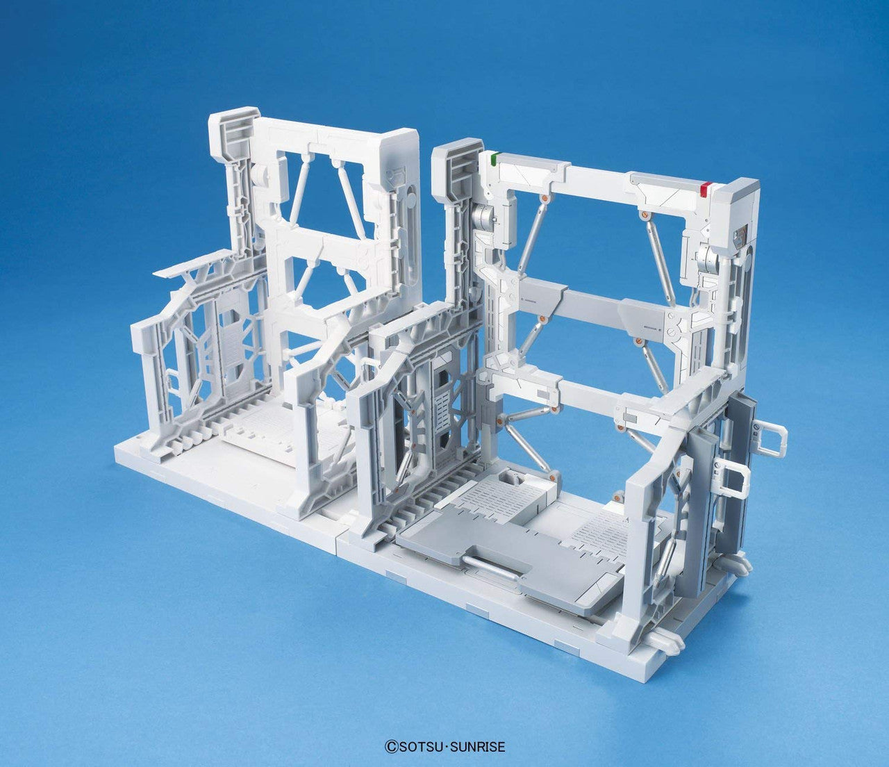 Builder's Parts System Base 001 (White) Plastic Model