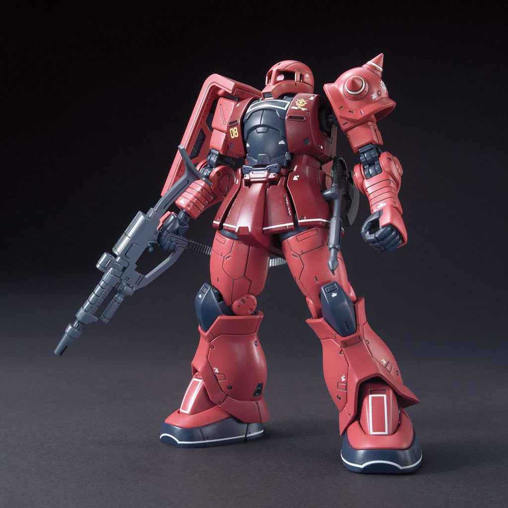 HG 1/144 MS-05S Char's Zaku I Plastic Model from Mobile Suit Gundam: The Origin