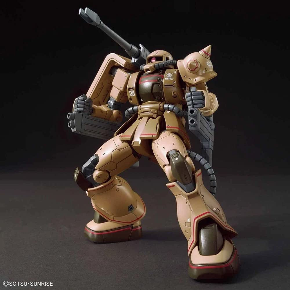 HG 1/144 Zaku Half Cannon from Mobile Suit Gundam THE ORIGIN MSD Plastic Model