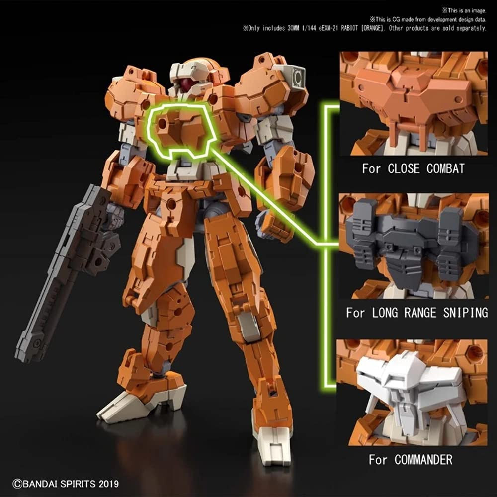 30 MM: #24 eEXM-21 RABIOT (Orange), Bandai Spirits 30 MM