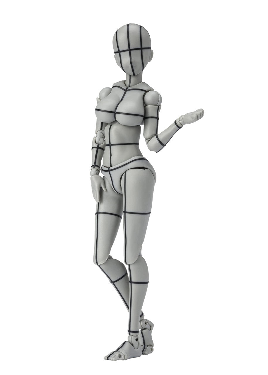 Tamashii Nations - Body Chan -Kentaro Yabuki- Wire Frame (Gray Color Ver.), Bandai Spirts S.H.Figuarts Action Figure