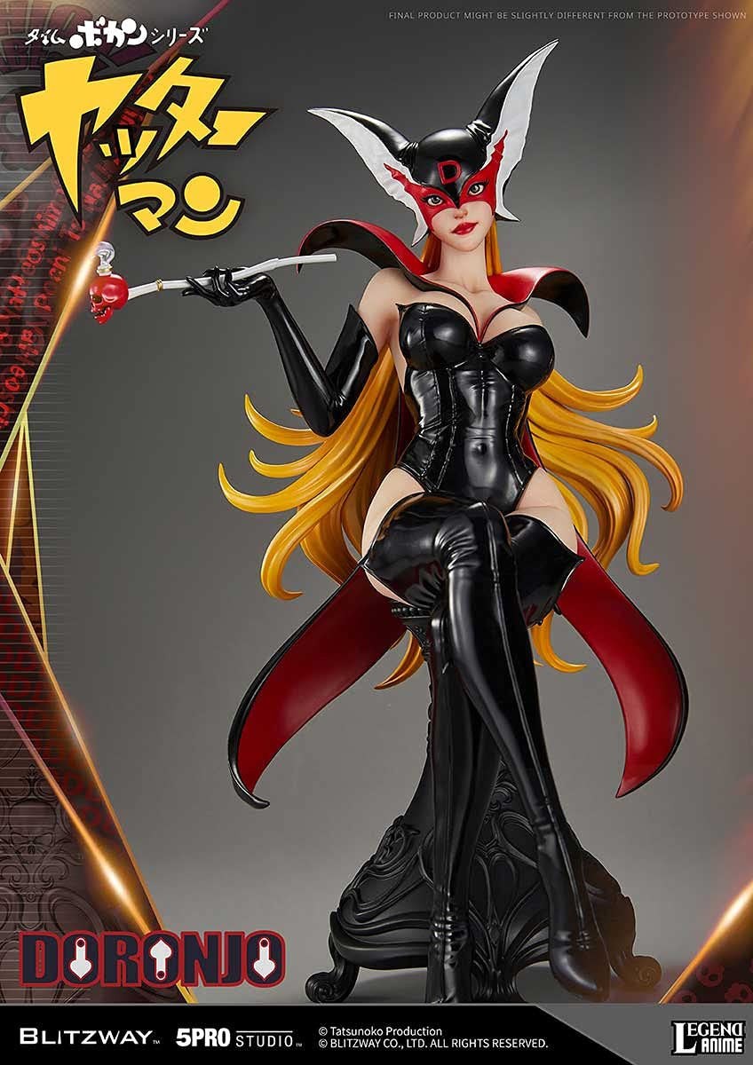 Blitzway Time Bokan Series Yattaman Doronjo 5Pro Studio Legend Anime 1/4 Scale Statue BZW47954