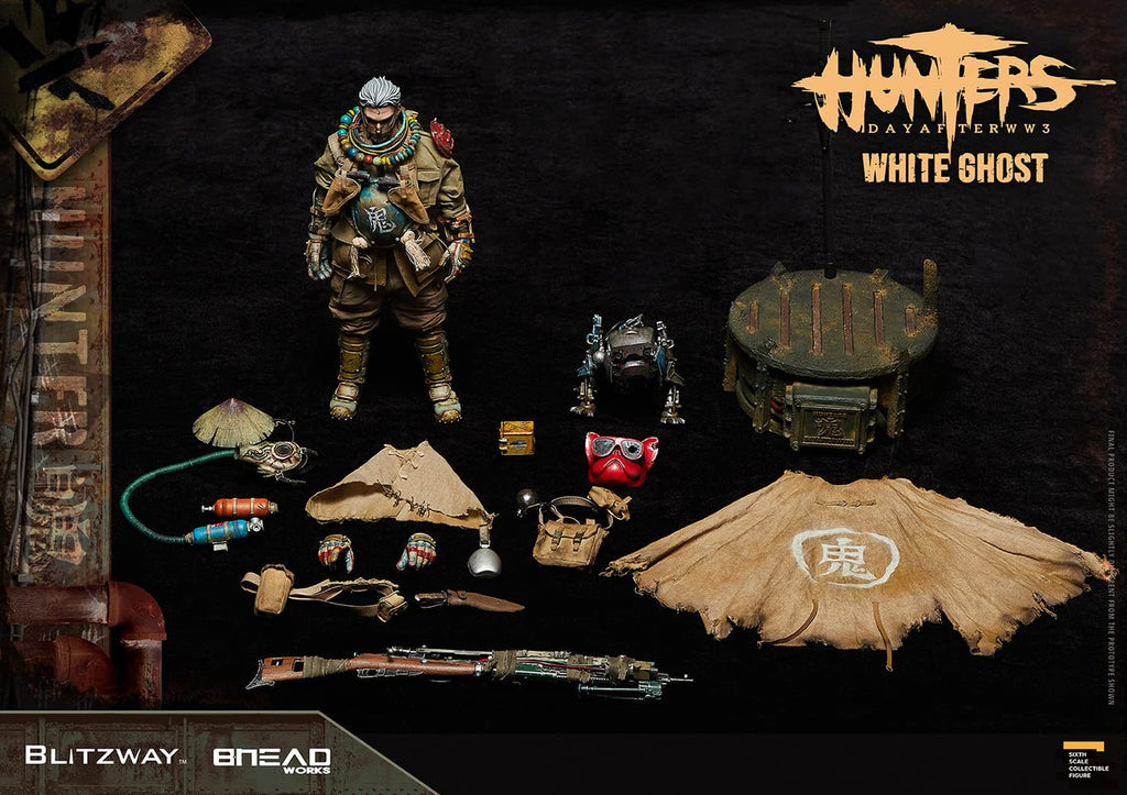 Blitzway - White Ghost (Hunters : Day After WWlll) 1/6th Scale Action Figure