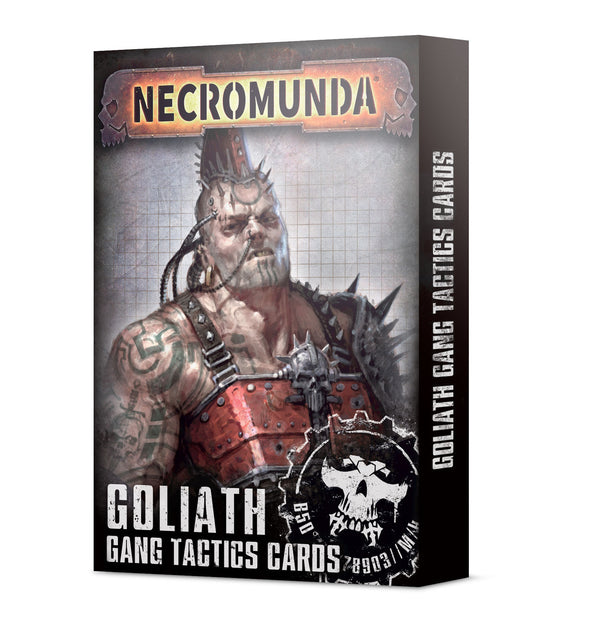 Games Workshop Warhammer 40K Necromunda Goliath Gang Tactics Cards 300-06
