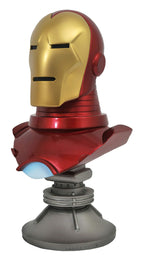 DIAMOND SELECT TOYS Legends in 3-Dimensions: Marvel Iron Man Half-Scale Resin Bust